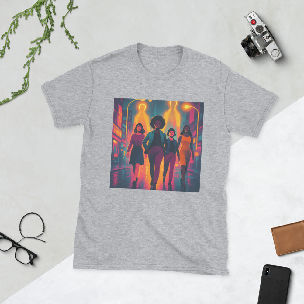 Golden Guardians of Neon City - Sport Grey