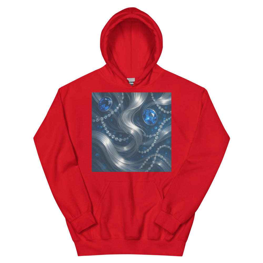 Sapphire Silk Cascade - Red