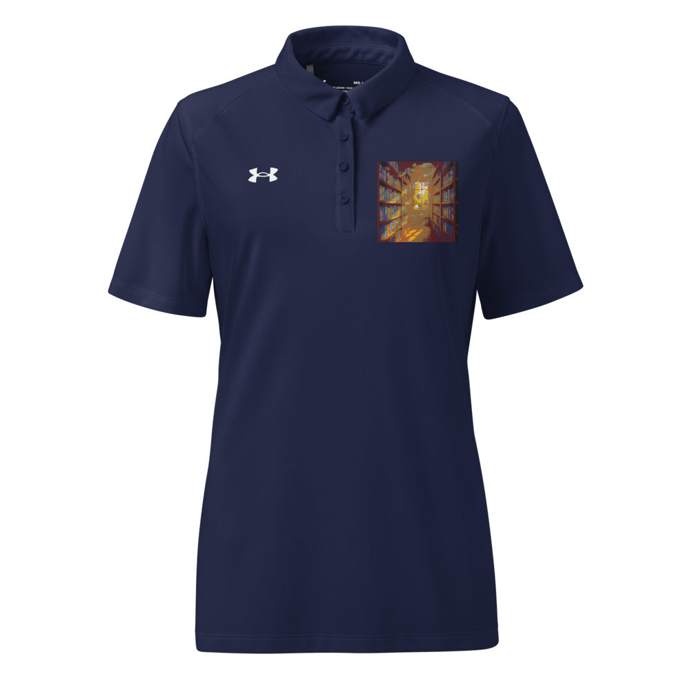 Iridescent Library Daydream - Navy