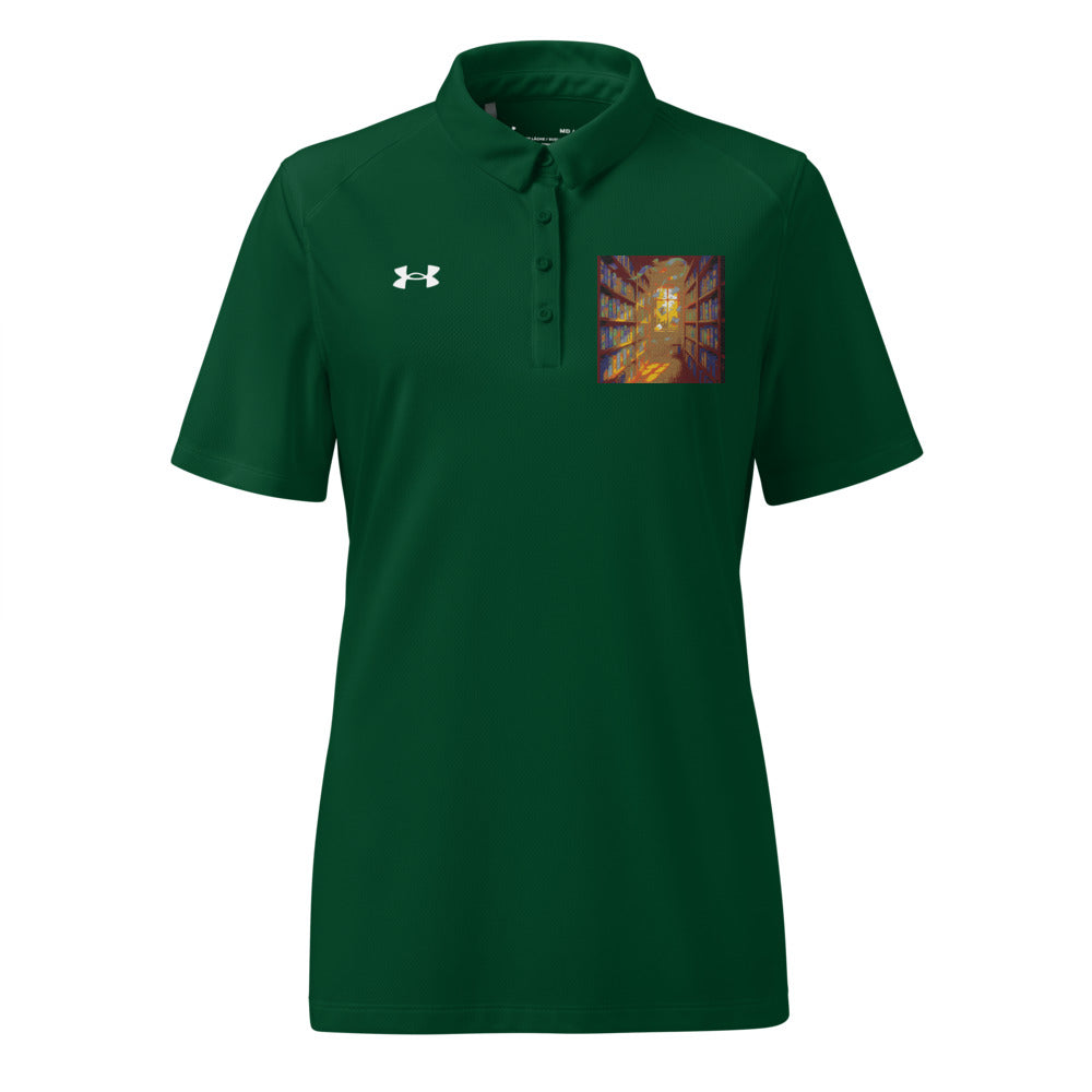 Iridescent Library Daydream - Forest Green
