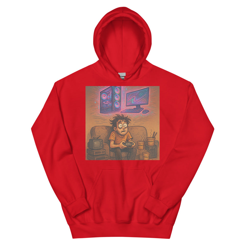 Pixel Dreams and Noodle Nights - Red
