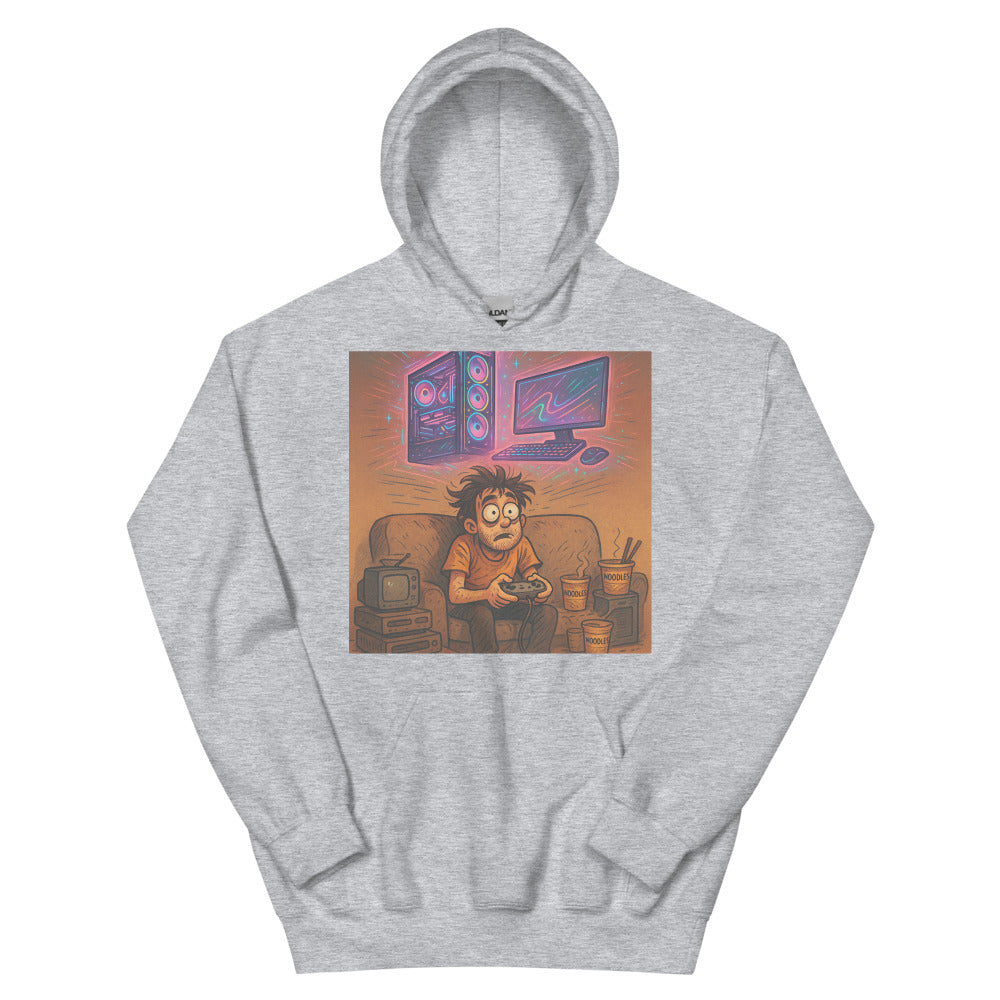 Pixel Dreams and Noodle Nights - Sport Grey