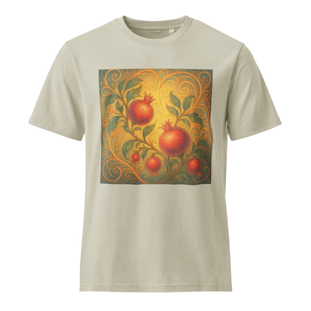 Radiant Pomegranate Vine - G. Dyed Stone