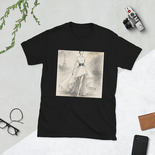 Billowing Tulle Muse - Black