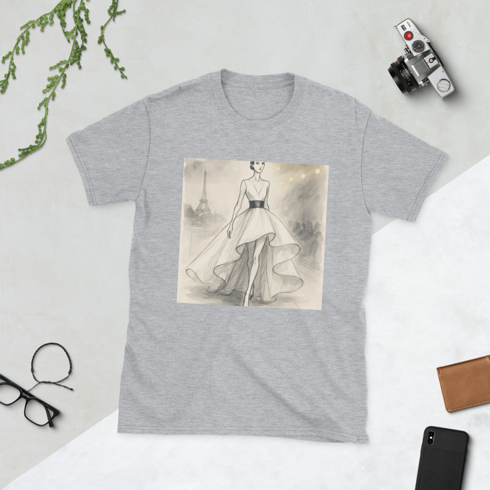 Billowing Tulle Muse - Sport Grey