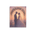 Sunset Vows Beneath Rose Arch - View 1