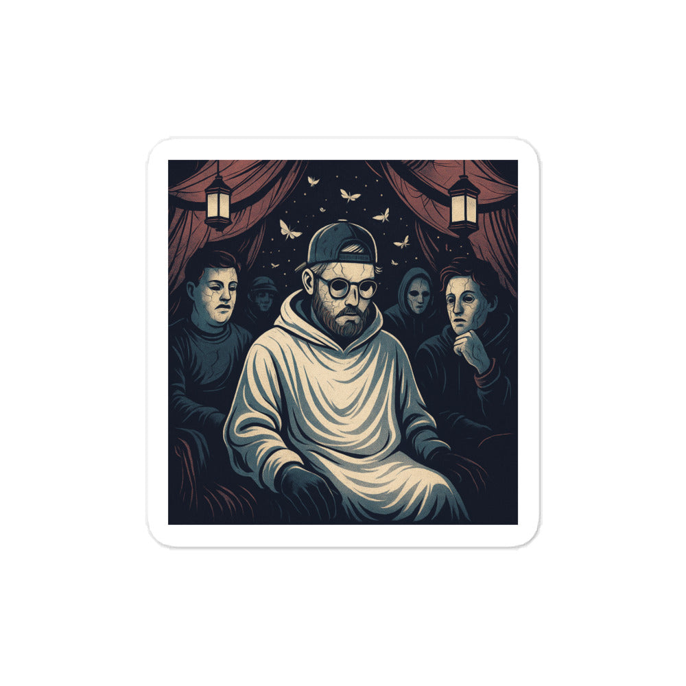 Midnight Porcelain Carnival - Satin