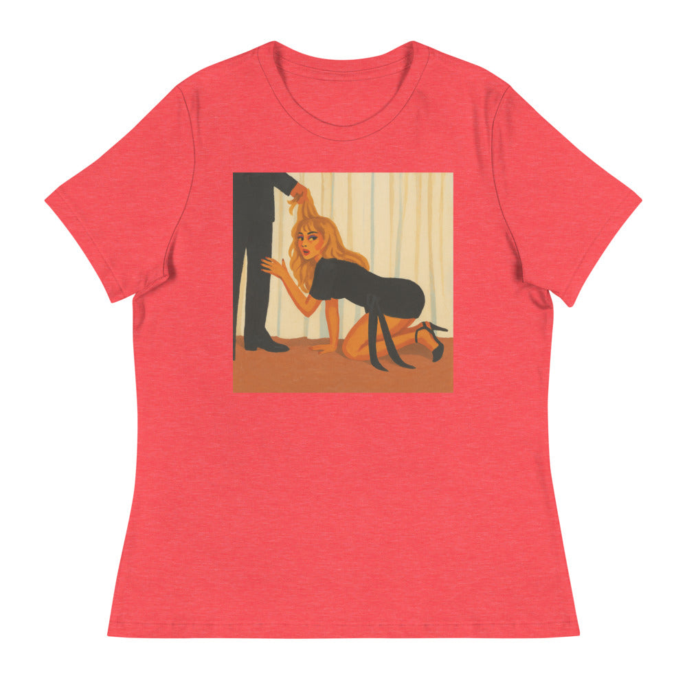 Amber Muse and Velvet Grip - Heather Red