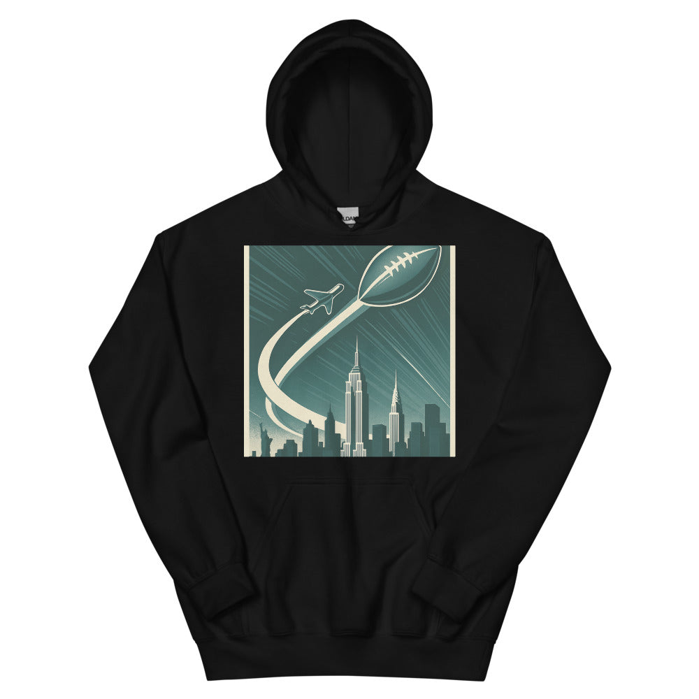 Touchdown Over the Skyline - Black