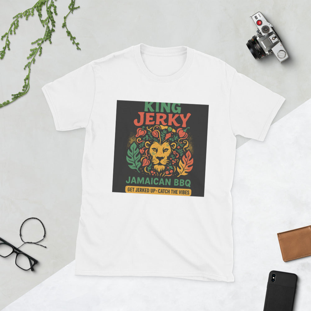 Reggae Spice Lion Sunburst Tee - White