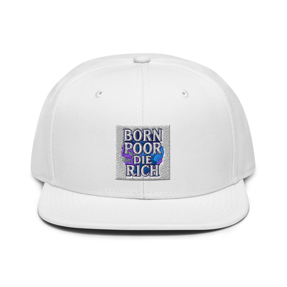 Cosmic Hustle Typography Print - White