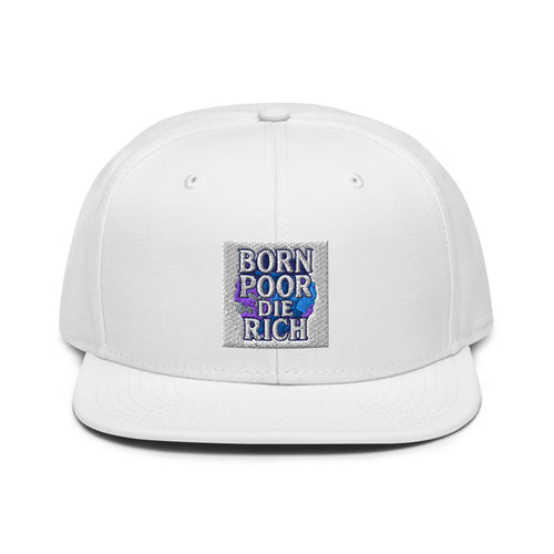 Cosmic Hustle Typography Print - White