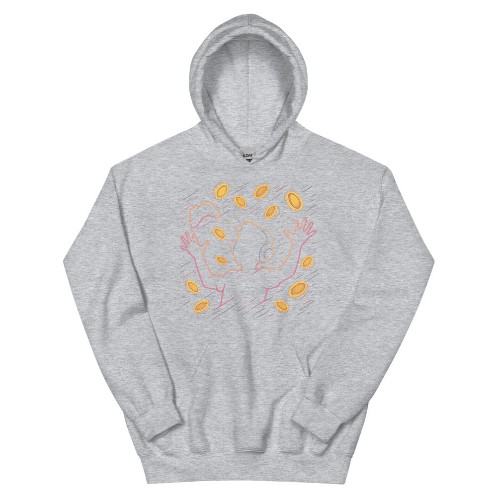 Neon Gamer Coin Shower - Sport Grey