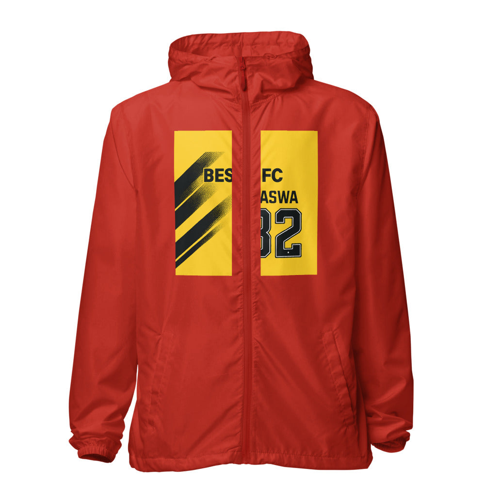 Golden Stripes Soccer Jersey - Red