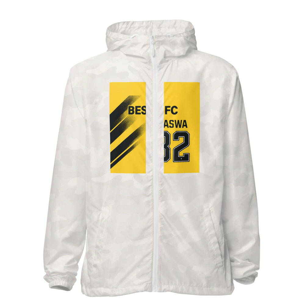 Golden Stripes Soccer Jersey - White Camo