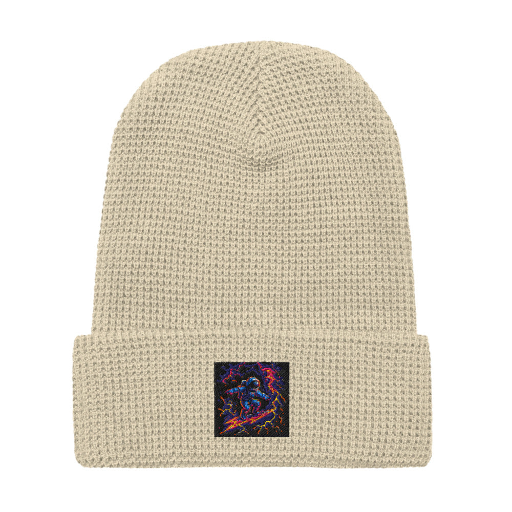 Pixel Neon Space Surfer - Birch