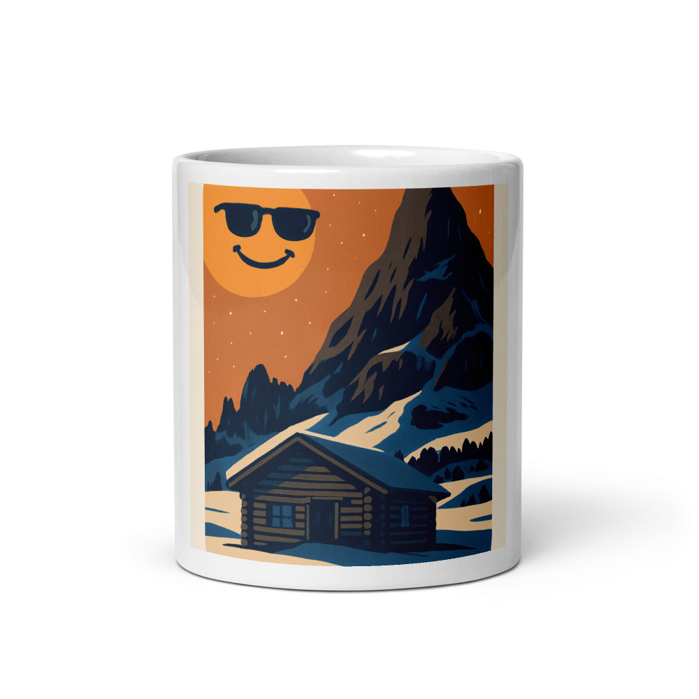 Smiley Sunset Cabin Retreat - White