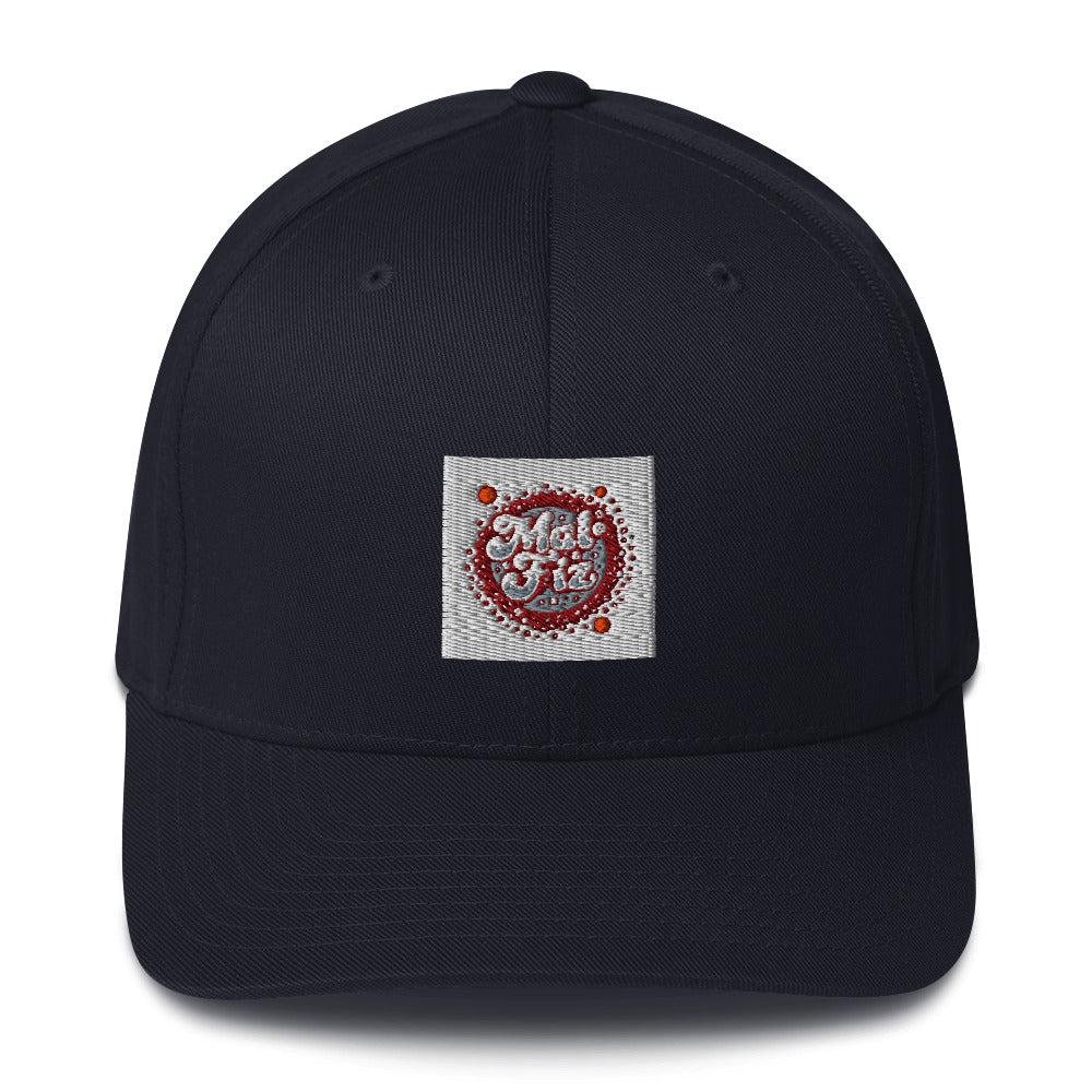 Retro Fizz Bubble Vortex - Dark Navy