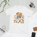 Sunlit Puppy Parade Stroll - White
