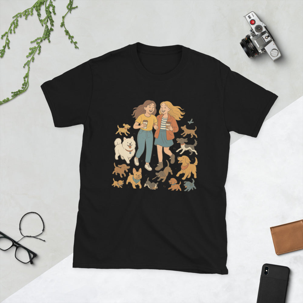 Sunlit Puppy Parade Stroll - Black
