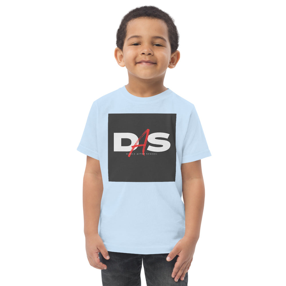 DAS Bold Brushstroke Tee - Light Blue