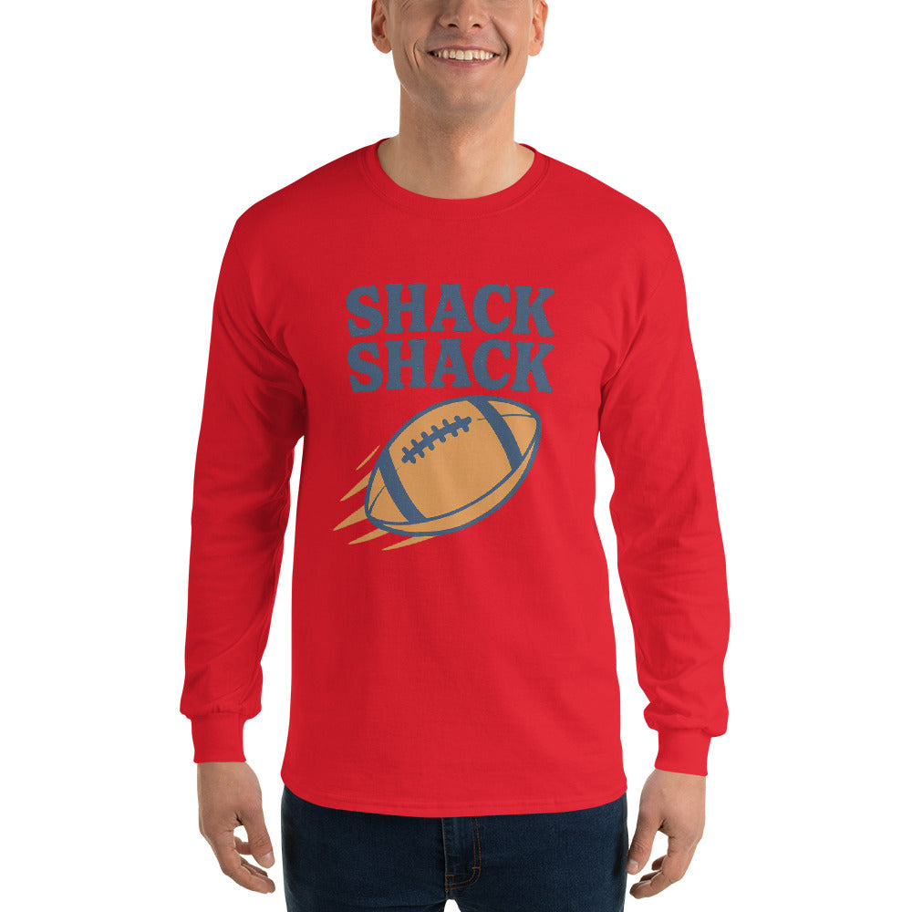Endzone Shack Retro Football Tee - Red