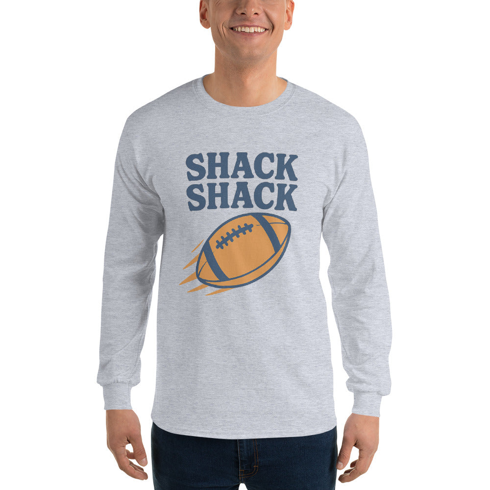 Endzone Shack Retro Football Tee - Sport Grey