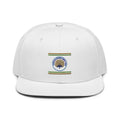Royal Peacock Cricket Emblem - White