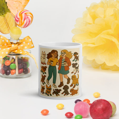 Coffee Stroll with Stylish Pups - View 1