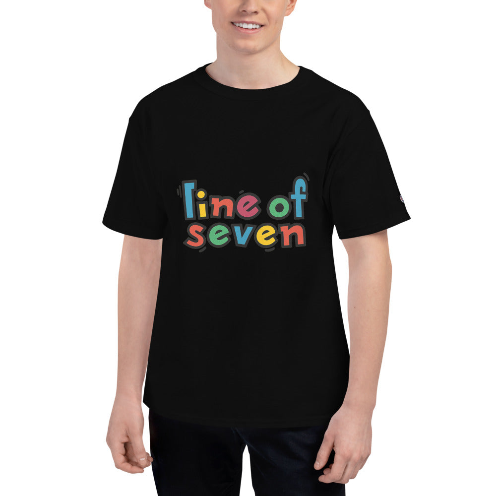 Seven Pop Letters - Black
