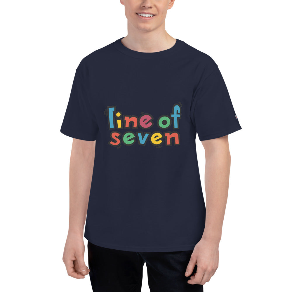 Seven Pop Letters - Navy
