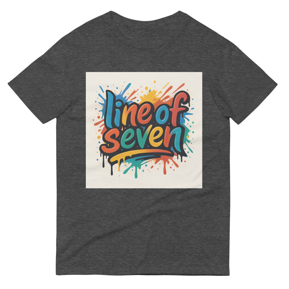 Seven Splash Street Tag - Heather Dark Grey