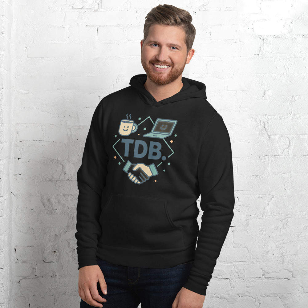 TDB. Coffee, Code & Collaboration Hoodie - Black