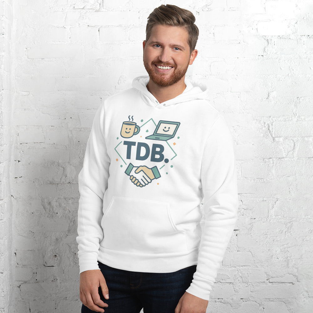 TDB. Coffee, Code & Collaboration Hoodie - View 1