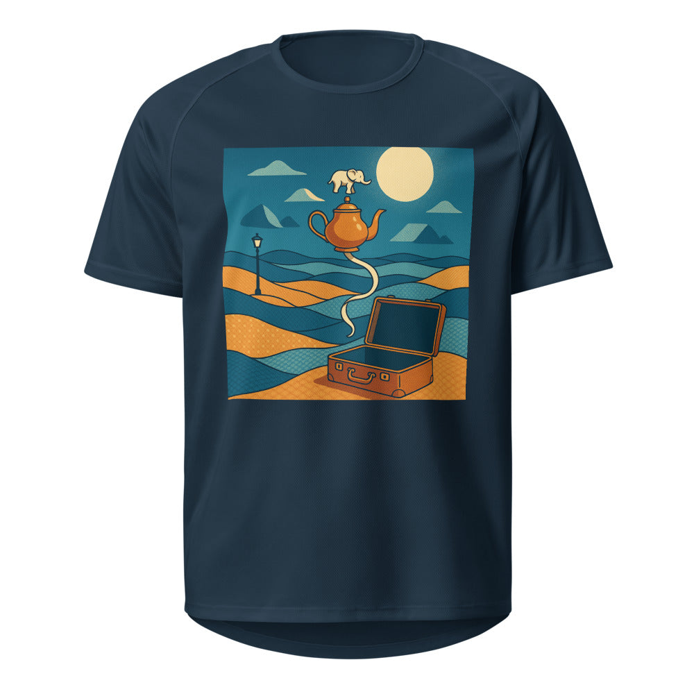 Patchwork Tea Dreamscape - French Navy