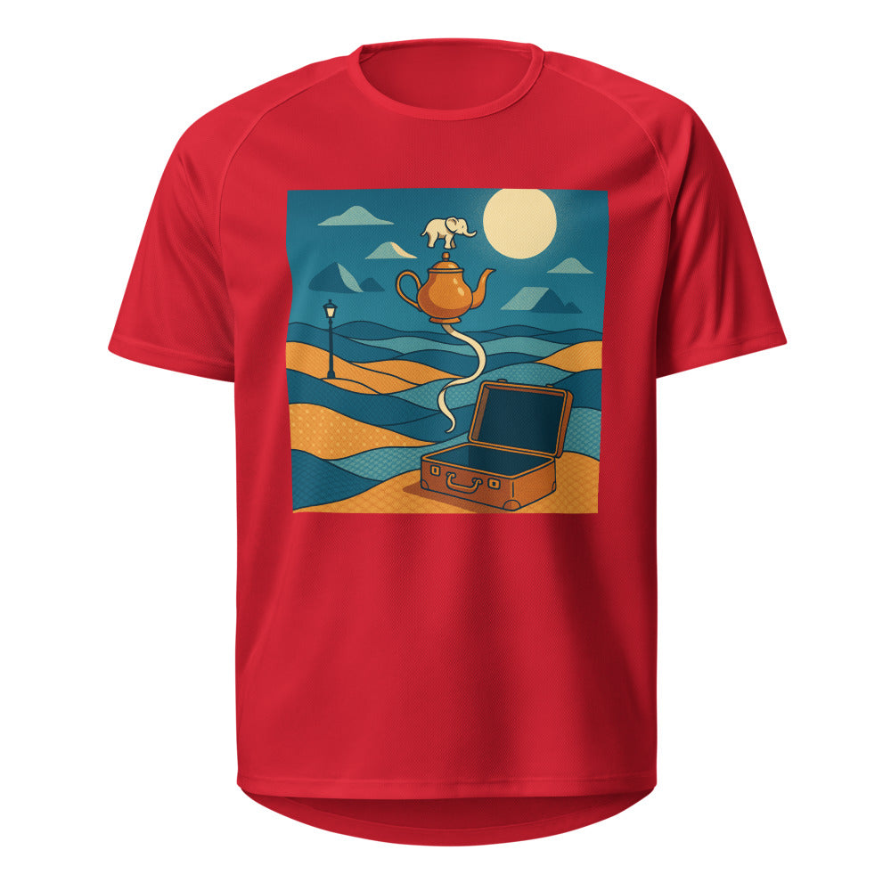 Patchwork Tea Dreamscape - Red