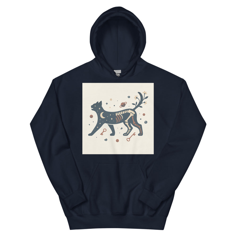 Midnight Bone & Blossom - Navy