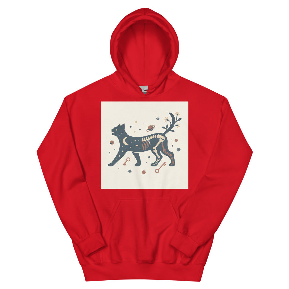 Midnight Bone & Blossom - Red