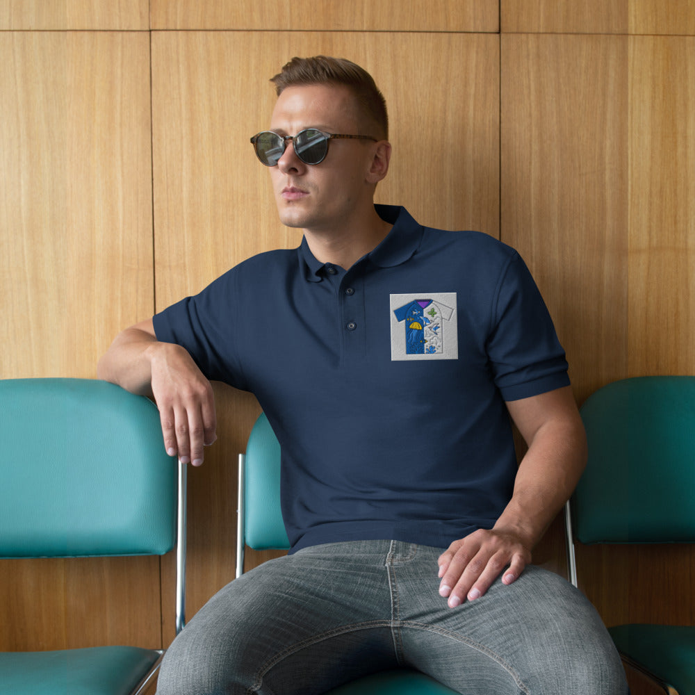 Shoreline Morph Raglan - Navy