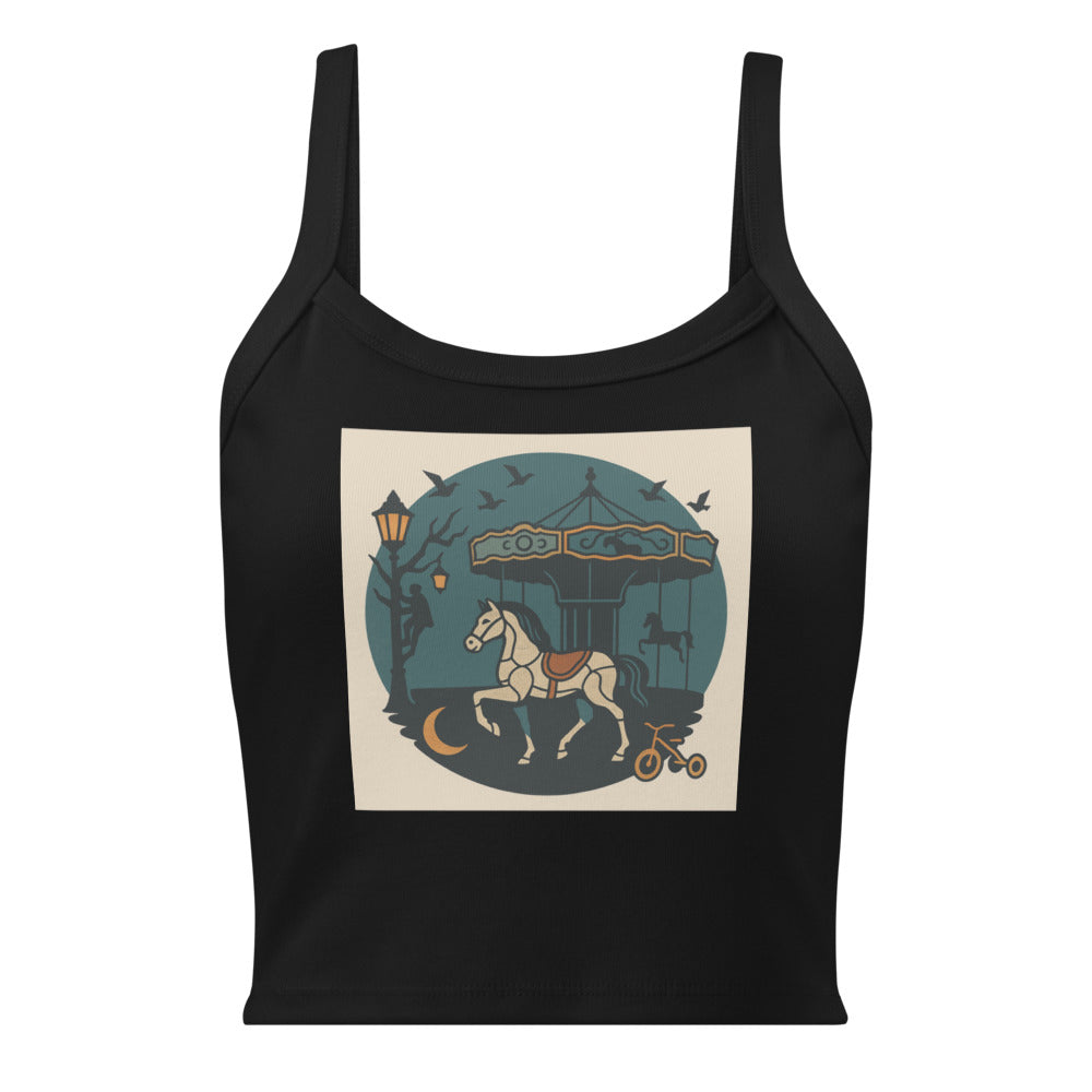 Midnight Clockwork Carousel - Solid Black Blend
