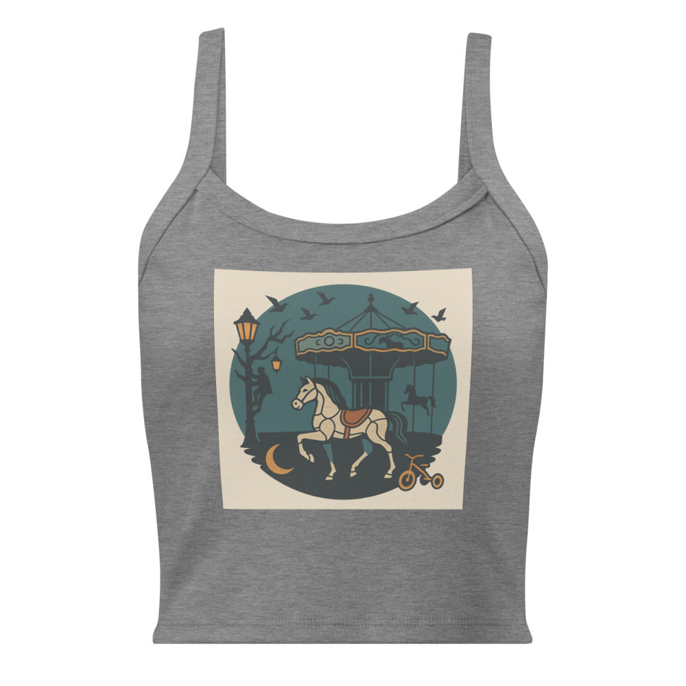 Midnight Clockwork Carousel - Athletic Heather