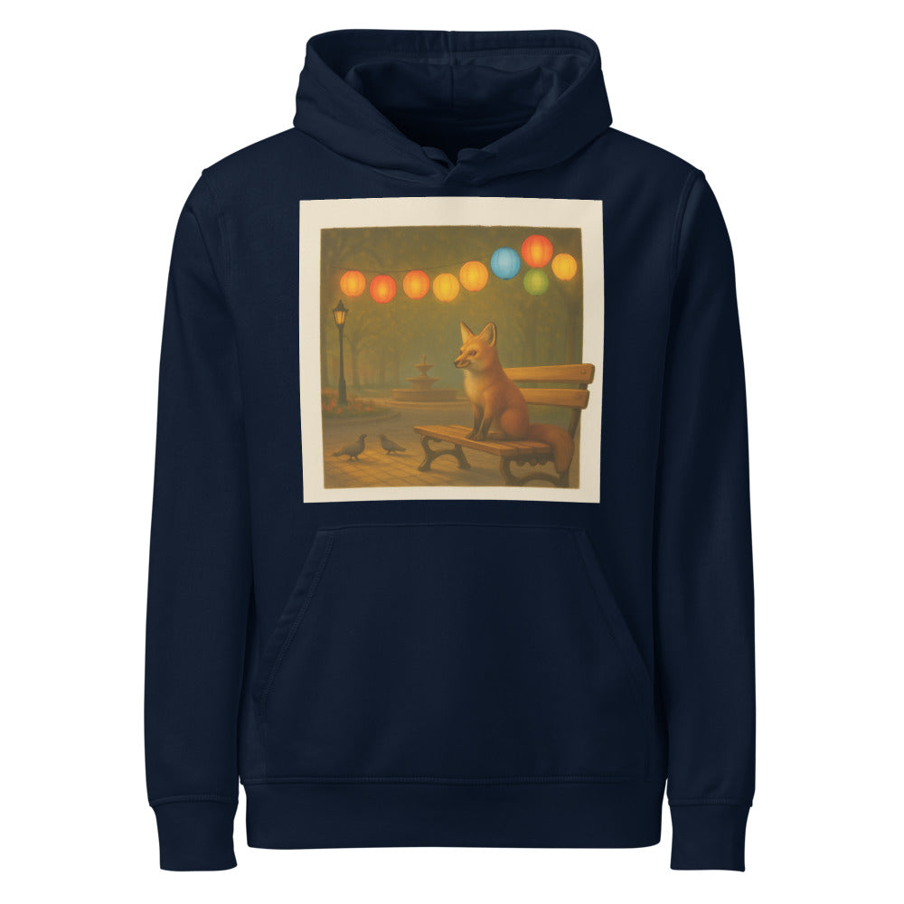 Fox Under Lantern Glow - French Navy