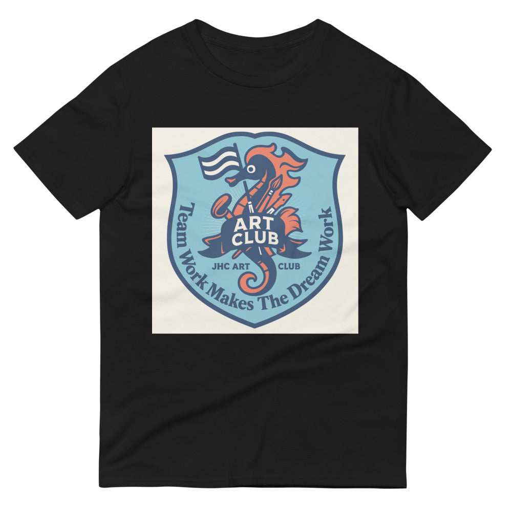 Paintwave Seahorse Club Crest - Black