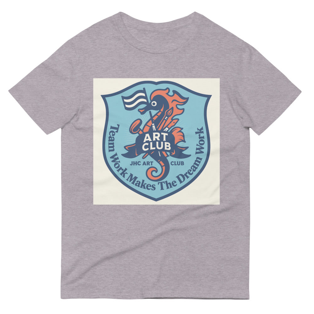 Paintwave Seahorse Club Crest - Heather Grey