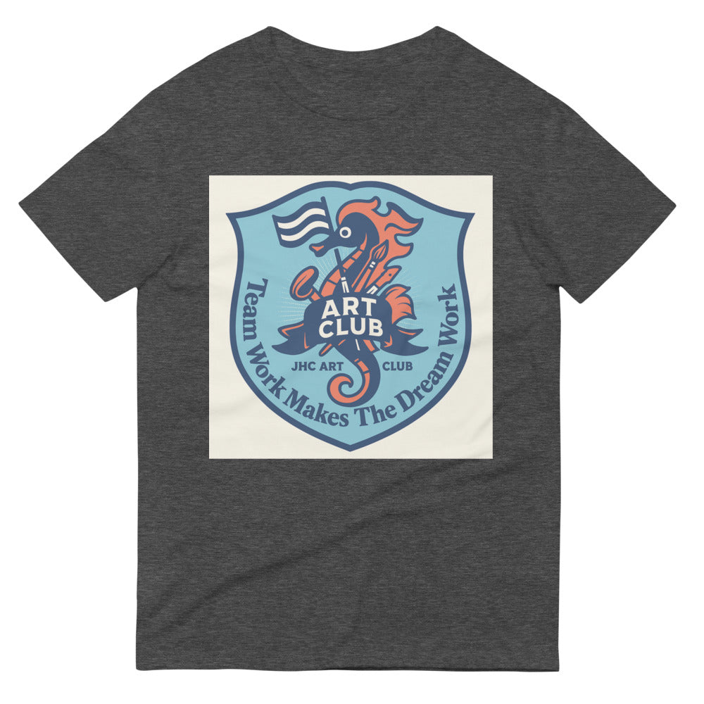 Paintwave Seahorse Club Crest - Heather Dark Grey