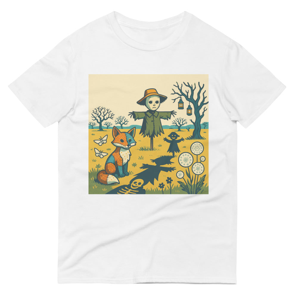 Patchwork Fox and Hollow Shadows - White