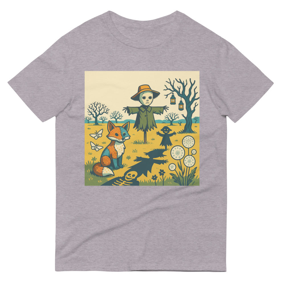 Patchwork Fox and Hollow Shadows - Heather Grey