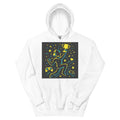 Neon Pixel Trophy Champion - White