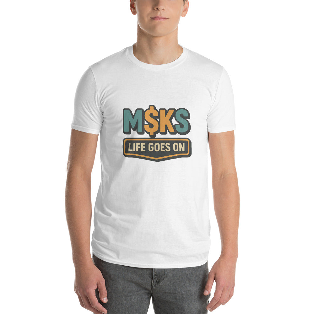 M$KS Life Goes On Badge - View 1