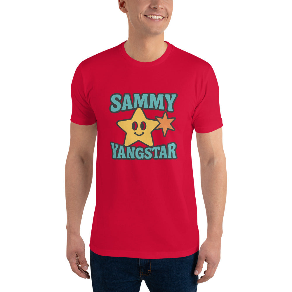 Happy Star Retro Emblem - Red